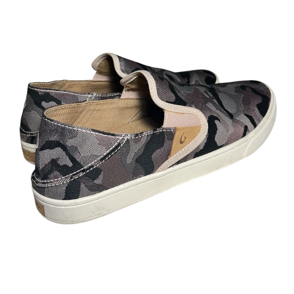 Olukai Pehuea Camouflage‎ Slip-On Shoes Sneaker Women’s Sz 10 - Picture 7 of 8